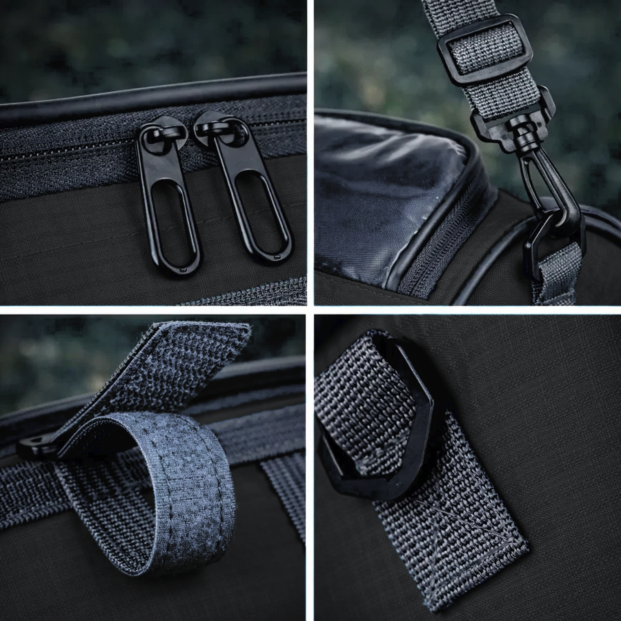 Handlebar bag for bicycle - Waterproof bicycle bag with touchscreen