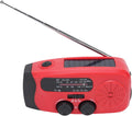 Emergency Crank Radio - Solar Powered / LED Flashlight / Power Bank